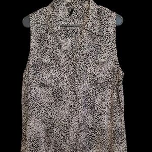 Maurice's Leopard Print‎ Tank Top Ladies Size XL
